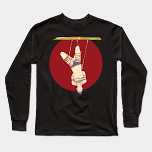 Manga boy in Shibari Suspension Long Sleeve T-Shirt